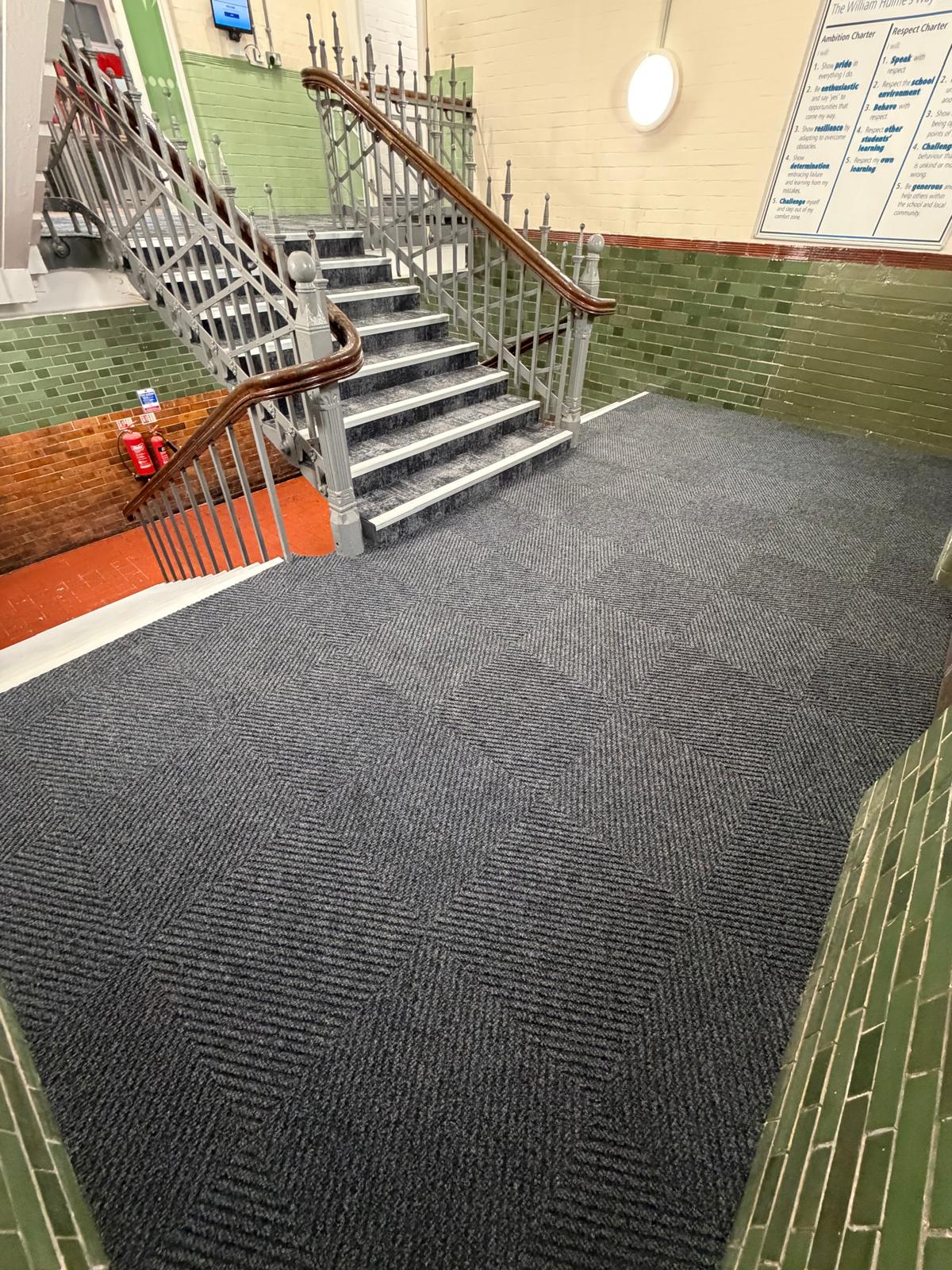 William Hulme Grammar School Flooring Installation 5