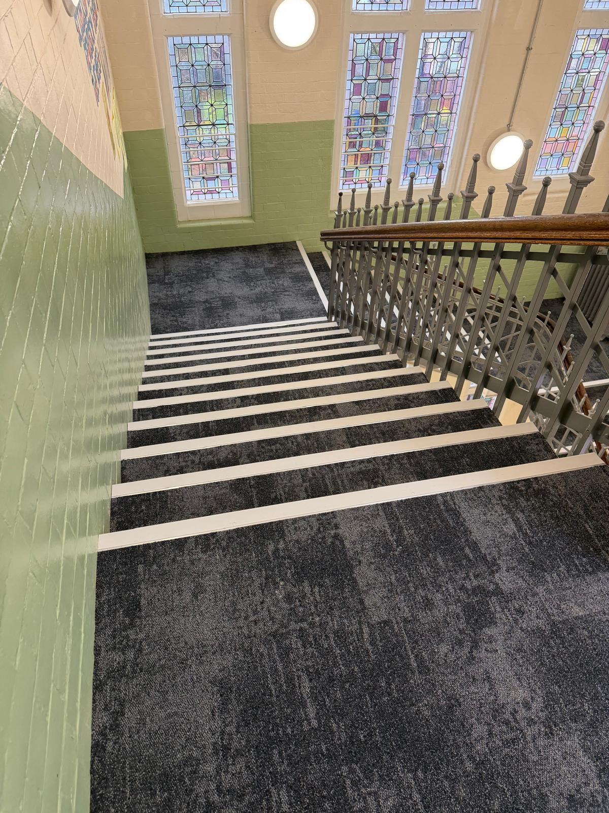 William Hulme Grammar School Flooring Installation 6